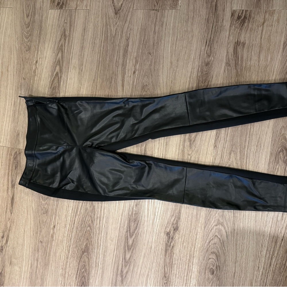 Black Skinny Leather Pants